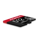 Adata High Endurance microSDXC 512GB Class 10 U3 V30 A2 UHS-I με αντάπτορα - Image 2