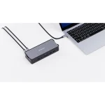 Verbatim USB-C Docking Station με HDMI/DisplayPort 4K PD Ethernet και σύνδεση 2 Οθονών Γκρι (32171) 32171 - Image 5