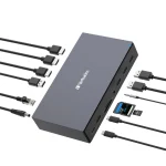 Verbatim CDS-17 USB-C Docking Station με HDMI/DisplayPort 4K PD Ethernet Μαύρο - Image 4