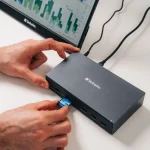 Verbatim CDS-17 USB-C Docking Station με HDMI/DisplayPort 4K PD Ethernet Μαύρο - Image 6