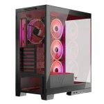 Modecom Volcano Space Apex ARGB Midi Tower Κουτί Υπολογιστή με Πλαϊνό Παράθυρο Μαύρο - Image 3