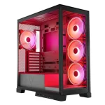 Modecom Volcano Space Apex ARGB Midi Tower Κουτί Υπολογιστή με Πλαϊνό Παράθυρο Μαύρο - Image 4