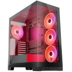 Modecom Volcano Space Apex ARGB Midi Tower Κουτί Υπολογιστή με Πλαϊνό Παράθυρο Μαύρο - Image 6