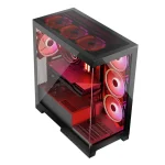 Modecom Volcano Space Apex ARGB Midi Tower Κουτί Υπολογιστή με Πλαϊνό Παράθυρο Μαύρο - Image 8