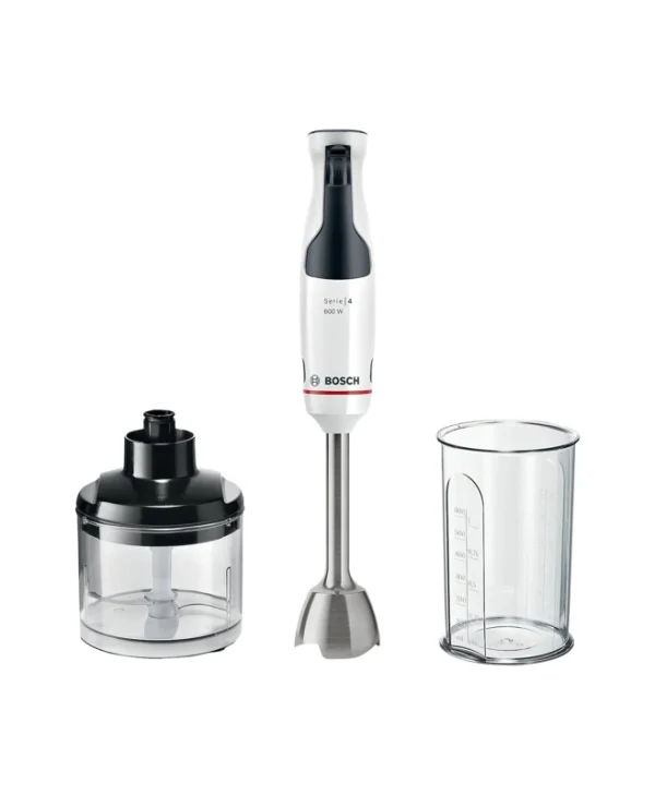 Bosch Ραβδομπλέντερ με Πλαστική Ράβδο 600W Λευκό