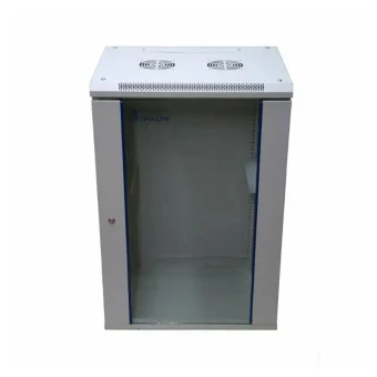 Extralink Επιτοίχια Καμπίνα Rack 18U 60x60cm Γκρι EX.16897 EX.16897