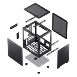 Jonsbo C6 Mini Tower Κουτί Υπολογιστή Μαύρο - Image 7