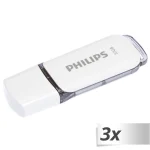 Philips Snow Edition 32GB USB 2.0 Stick 3τμχ Λευκό - Image 2