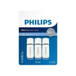 Philips Snow Edition 32GB USB 2.0 Stick 3τμχ Λευκό - Image 3