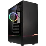 Kolink Inspire K9 Gaming Midi Tower Κουτί Υπολογιστή με Πλαϊνό Παράθυρο και RGB Φωτισμό Μαύρο