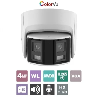 Hikvision DS-2CD2347G2P-LSU/SL(C) IP Κάμερα Παρακολούθησης Full HD+ 4MP Αδιάβροχη με Αμφίδρομη Επικοινωνία και Φακό 2.8mm