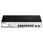 D-Link DGS-1210-08P Managed L2 PoE Switch με 8 Θύρες Gigabit (1Gbps) Ethernet και 2 SFP Θύρες