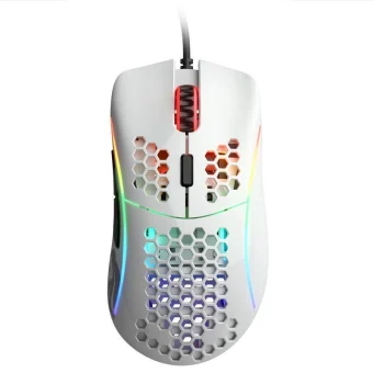 Glorious PC Gaming Race Model D RGB Gaming Ποντίκι 12000 DPI Glossy White