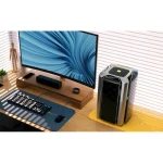 Geometric Future M2 The ARK Gaming Mini Tower Κουτί Υπολογιστή Μαύρο - Image 3