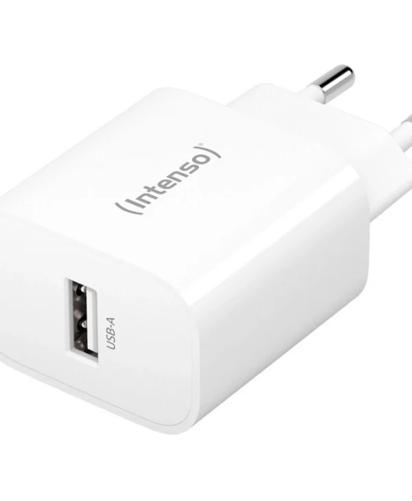 Intenso Φορτιστής Χωρίς Καλώδιο με Θύρα USB-A 5W Λευκός (W5A)