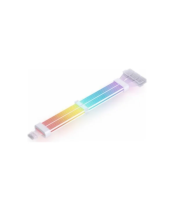 Jonsbo Pc Light Cable Dy-2 Gpu 12+4 Pin 24 Cm Argb White