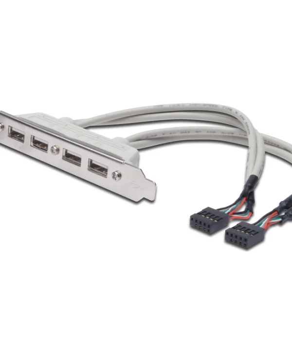 Digitus 4x USB 2.0 male 25cm