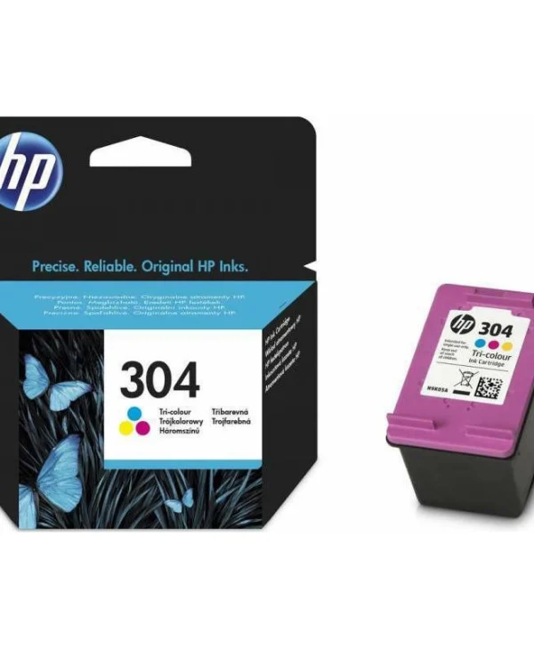 HP 304 Γνήσιο Μελάνι Εκτυπωτή InkJet Πολλαπλό (Color) (N9K05AE) N9K05AE