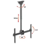 Techly ICA-CPLB 946S Βάση Τηλεόρασης Οροφής έως 70" και 50kg - Image 6