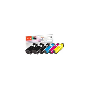 Peach E33 Πακέτο Συμβατών Μελανιών Εκτυπωτή InkJet Epson E33 Πολλαπλό (Color) 6τμχ