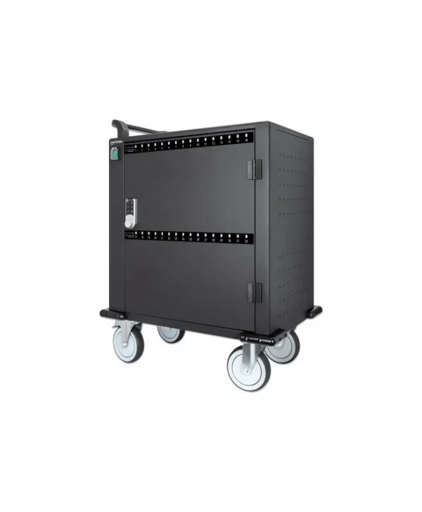 Manhattan Βάση Φόρτισης με 32 Θύρες USB-C 18W Power Delivery σε Μαύρο χρώμα