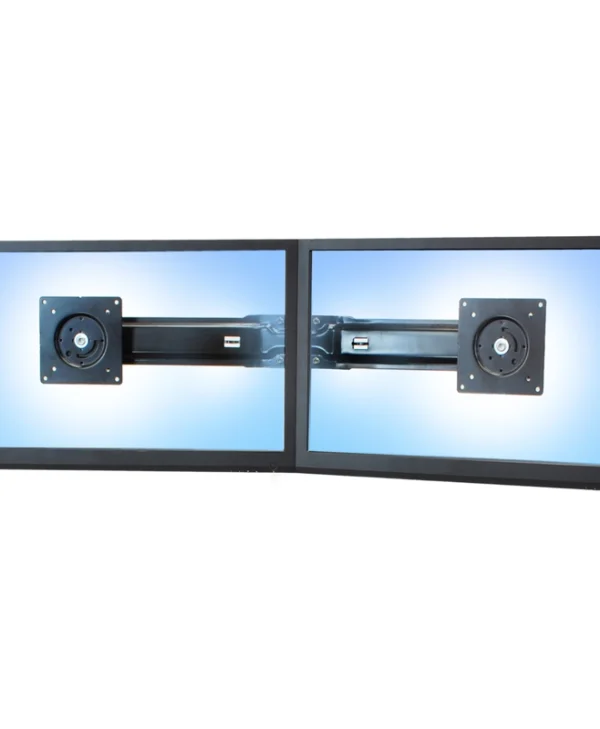 Ergotron Handle Επιτοίχια Βάση για 2 Οθόνες έως 26" με Βραχίονα