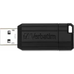Verbatim PinStripe 8GB USB 2.0 Stick Μαύρο