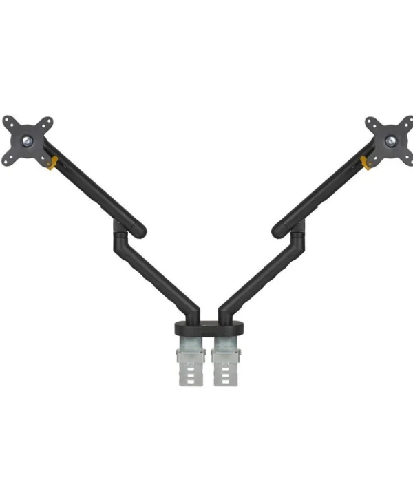 Bakker Elkhuizen BE Flexible Dual Βάση Γραφείου για 2 Οθόνες έως 32" με Βραχίονα