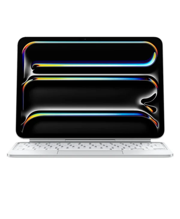 Apple Magic Keyboard (2024) Flip Cover Γερμανικά Λευκή (iPad Pro 2024 11") MWR03D/A MWR03D/A
