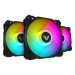 Asus TUF Gaming TR120 ARGB Case Fan με Σύνδεση 4-Pin PWM 3τμχ - Image 4