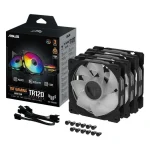 Asus TUF Gaming TR120 ARGB Case Fan με Σύνδεση 4-Pin PWM 3τμχ - Image 3