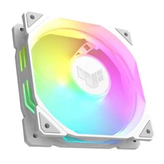 Asus TUF Gaming TR120 ARGB Case Fan με Σύνδεση 4-Pin PWM Λευκό