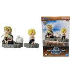 One Piece World Collectable Stories Sanji & Zeff Figure 6cm - Image 3