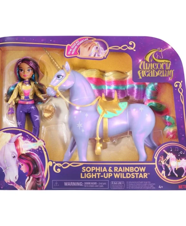 Spin Master Συλλεκτική Σετ Κούκλας Sophia And Wildstar Rainbow για 3+ Ετών