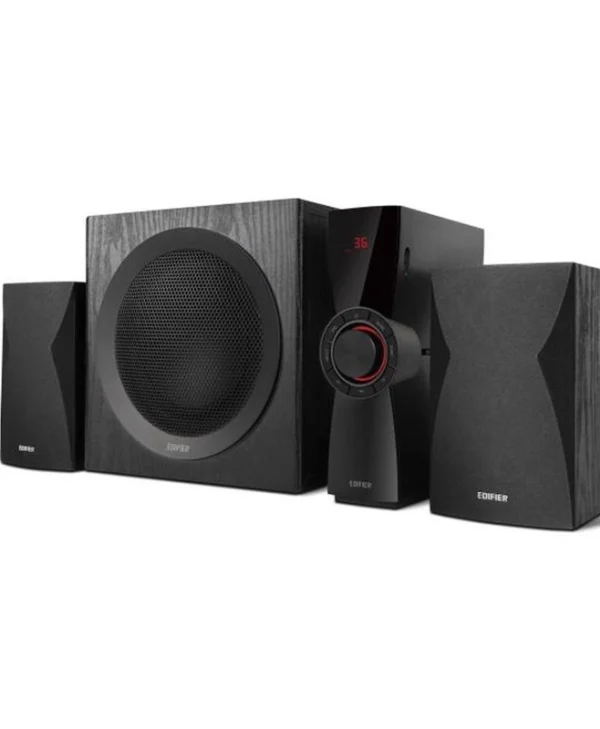 Edifier Cx7 Ηχεία Υπολογιστή 2.1 με Bluetooth και Ισχύ 69W Μαύρα