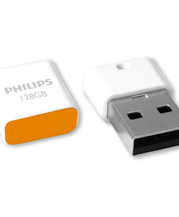 Philips Pico 128GB USB 2.0 Stick Πορτοκαλί