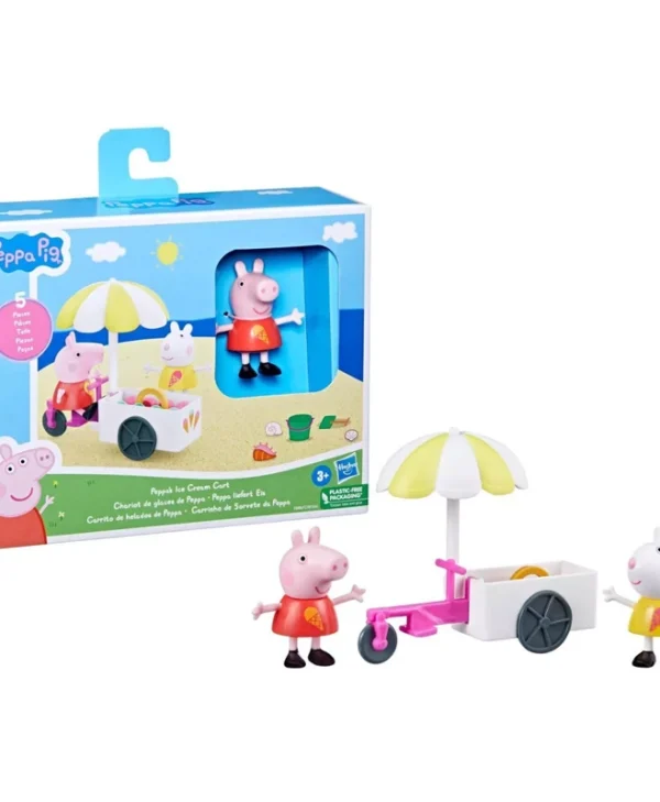 Hasbro Peppa's Peppa Pig Ice Cream Cart για 3+ Ετών