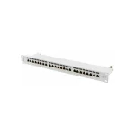 Lanberg Patch Panel για Rack 1U 19" 24 Θυρών cat7 Γκρι