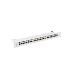 Lanberg Patch Panel για Rack 1U 19" 24 Θυρών cat7 Γκρι - Image 2
