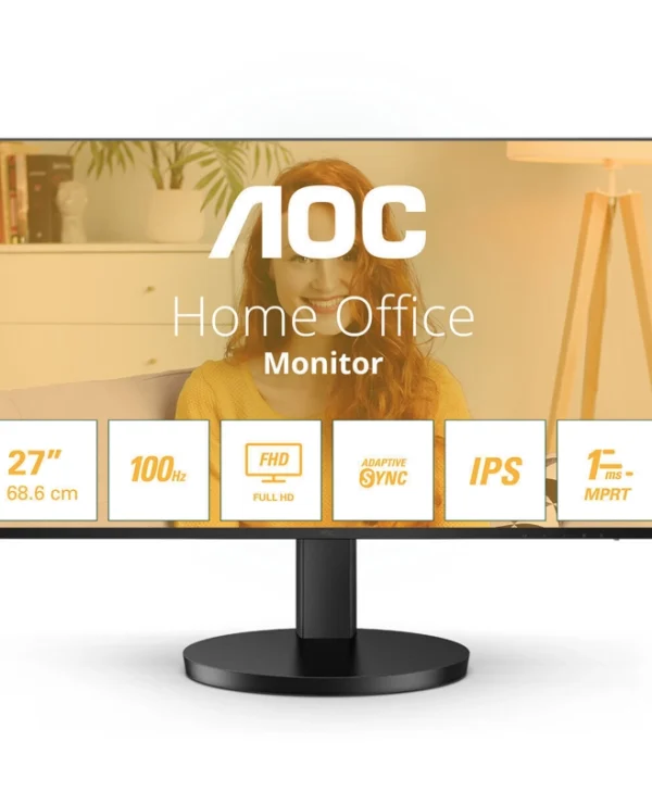 AOC 27B3HA2 VA Monitor 27" FHD 1920x1080 με Χρόνο Απόκρισης 8ms GTG 27B3HA2