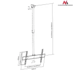 Maclean Energy MC-631 Οροφής έως 55" και 50kg MC-631 - Image 7
