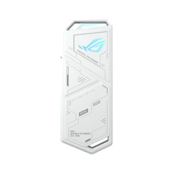 Asus Rog Strix Arion Θήκη για Σκληρό Δίσκο M.2 SATA III NVME με σύνδεση USB 3.2 Type-C σε Λευκό χρώμα