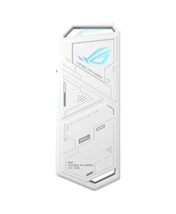 Asus Rog Strix Arion Θήκη για Σκληρό Δίσκο M.2 SATA III NVME με σύνδεση USB 3.2 Type-C σε Λευκό χρώμα