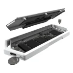 Asus Rog Strix Arion Θήκη για Σκληρό Δίσκο M.2 SATA III NVME με σύνδεση USB 3.2 Type-C σε Λευκό χρώμα - Image 3