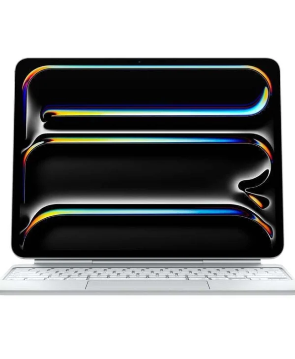 Apple Magic Keyboard (2024) Flip Cover Γερμανικά Λευκή (iPad Pro 2024 13") MWR43D/A MWR43D/A