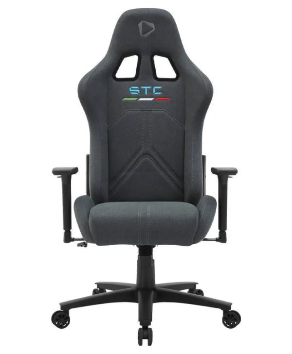 Onex STC Snug L Series Υφασμάτινη Καρέκλα Gaming με Ρυθμιζόμενα Μπράτσα Graphite