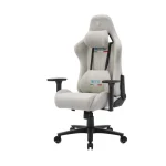 Onex STC Snug Υφασμάτινη Καρέκλα Gaming με Ρυθμιζόμενα Μπράτσα Ivory - Image 4