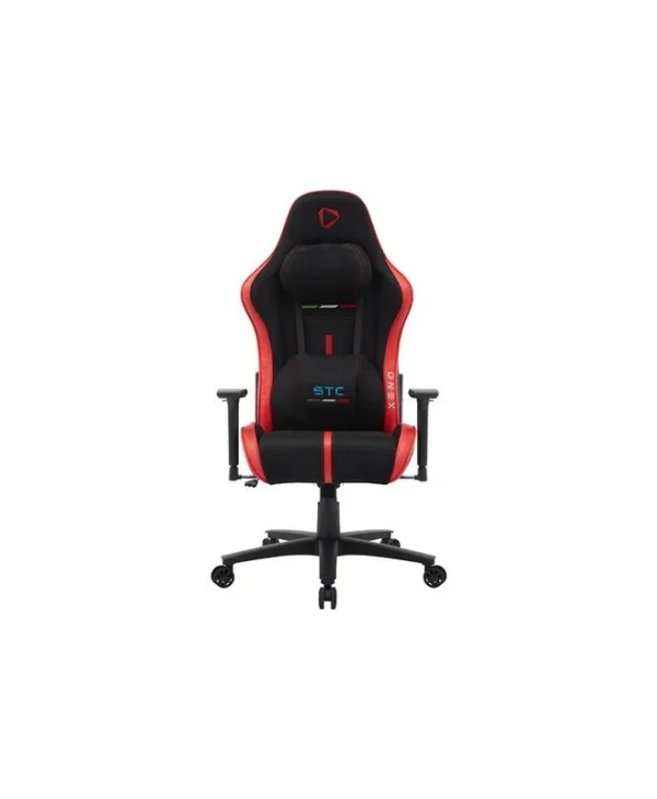 Onex STC-A-L-BR Καρέκλα Gaming Δερματίνης με Ρυθμιζόμενα Μπράτσα Μαύρη