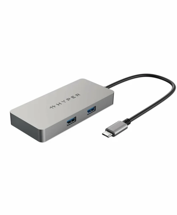 Targus HyperDrive USB-C Docking Station με HDMI 4K Ethernet και σύνδεση 2 Οθονών Γκρι