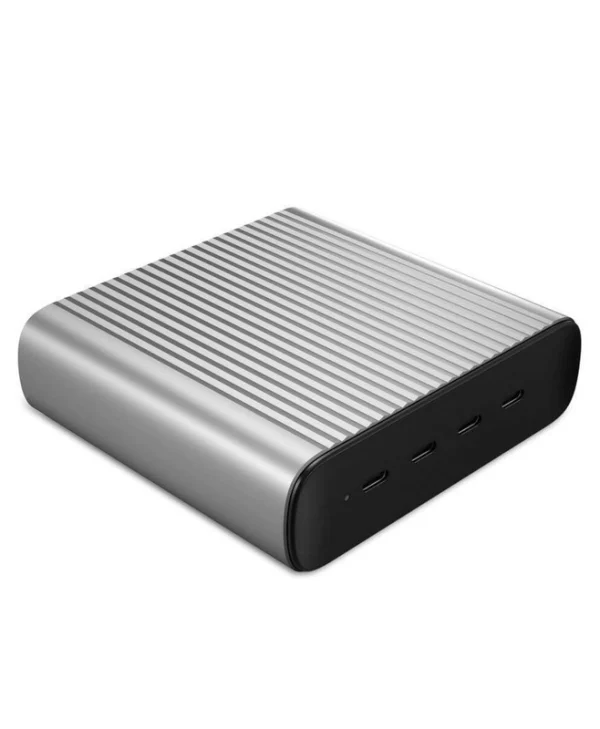 Targus Βάση Φόρτισης με 4 Θύρες USB-C Power Delivery σε Ασημί χρώμα (HJGAN245-EU)